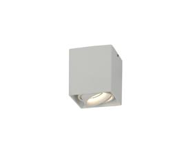 D0473  Stom Adjustable Spotlight 1 Light Sand White
